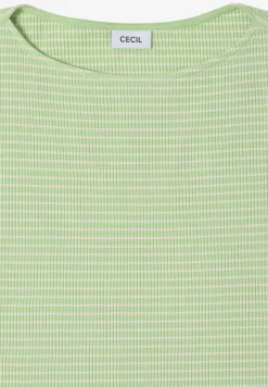 Gestreiftes Langarmshirt