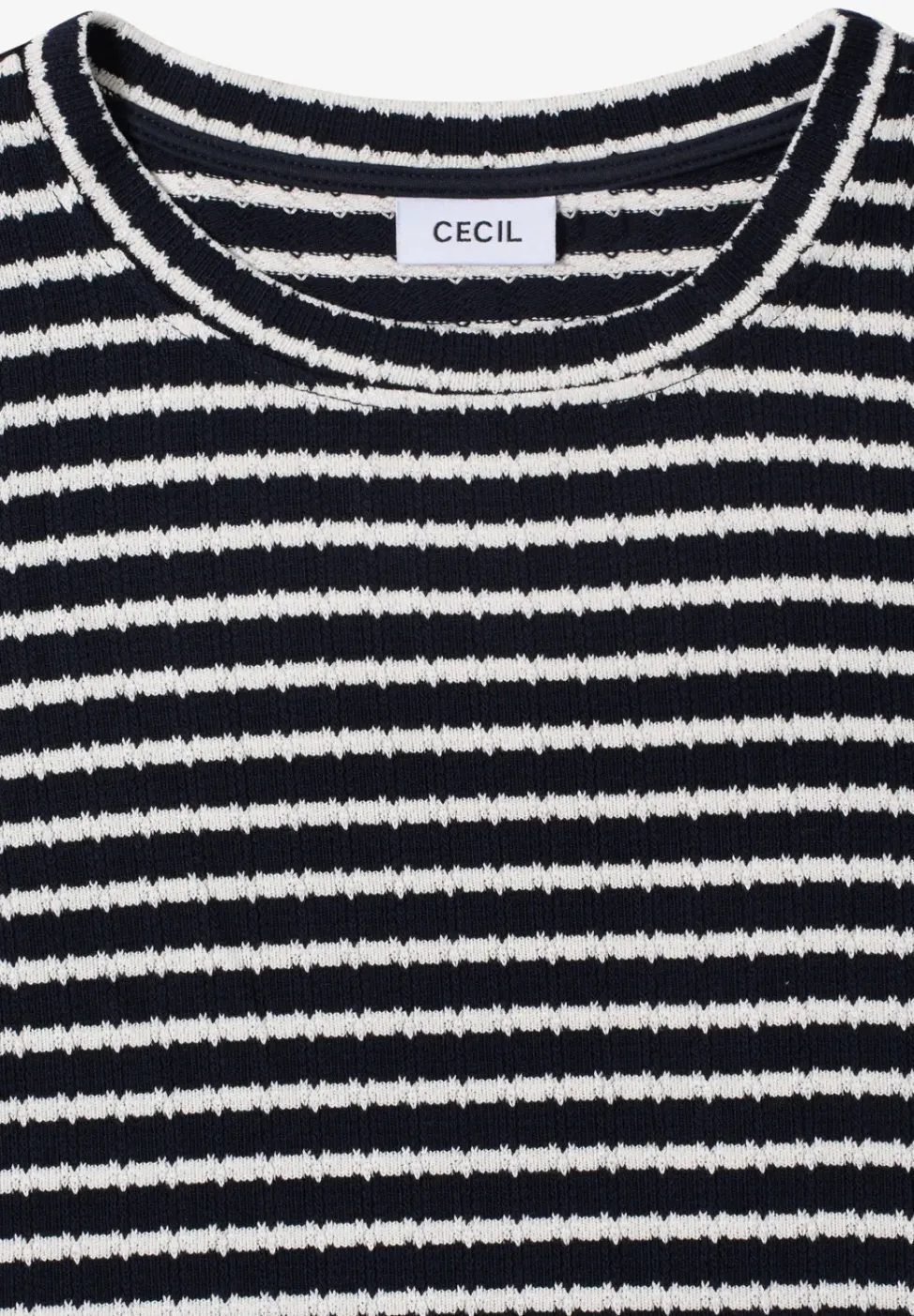 Gestreiftes Langarmshirt