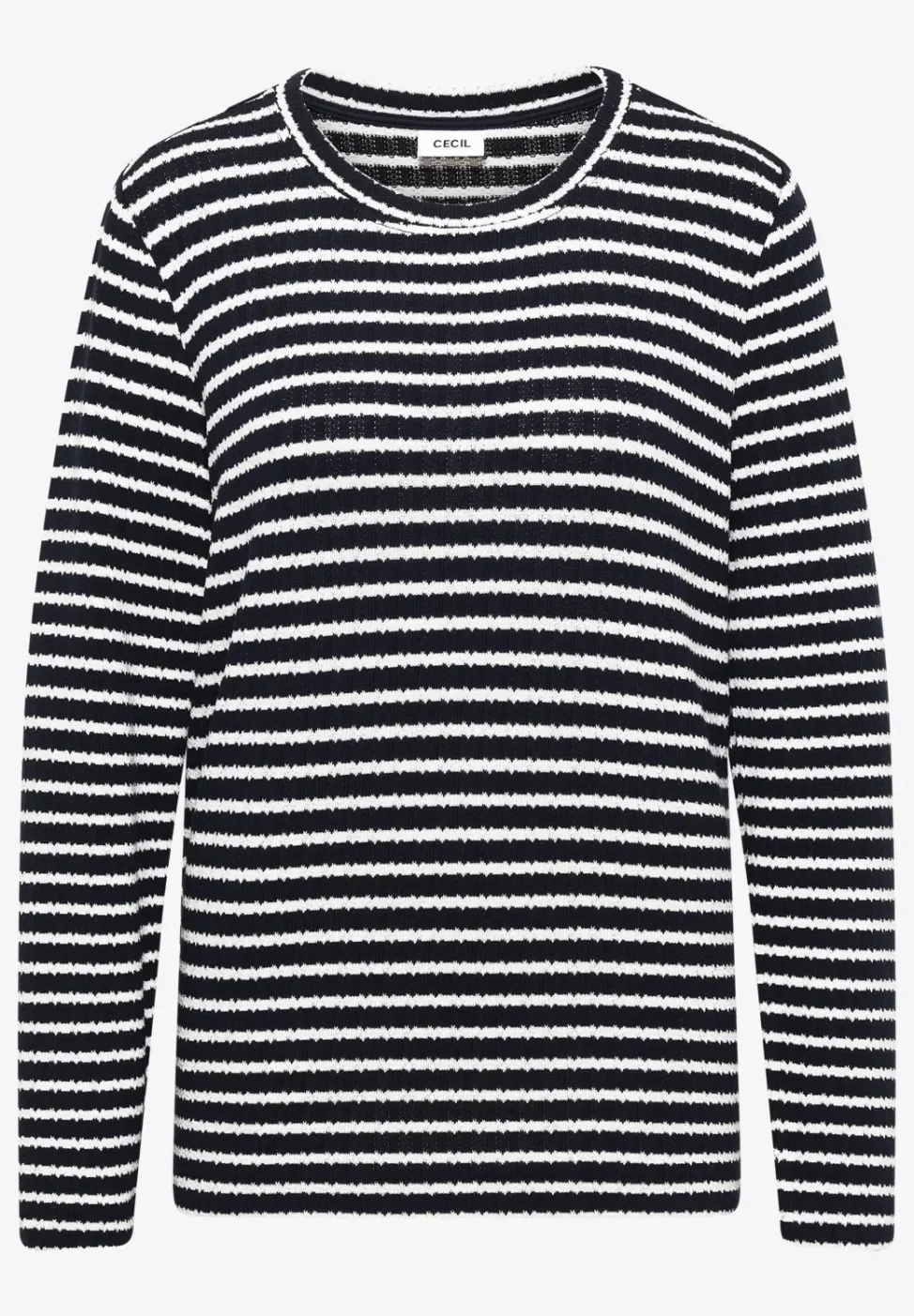 Gestreiftes Langarmshirt
