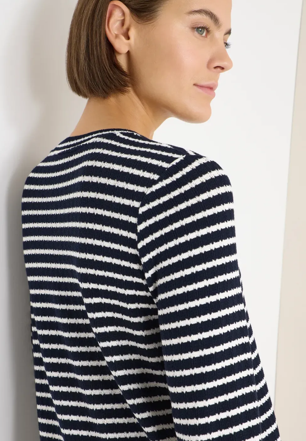 Gestreiftes Langarmshirt