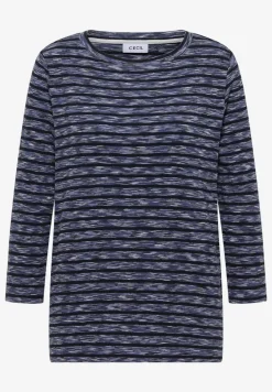 Gestreiftes Ripp-Shirt