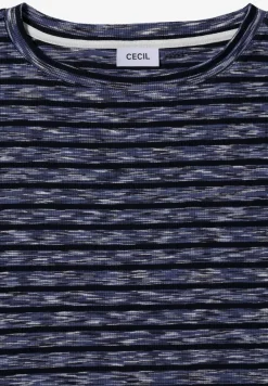 Gestreiftes Ripp-Shirt