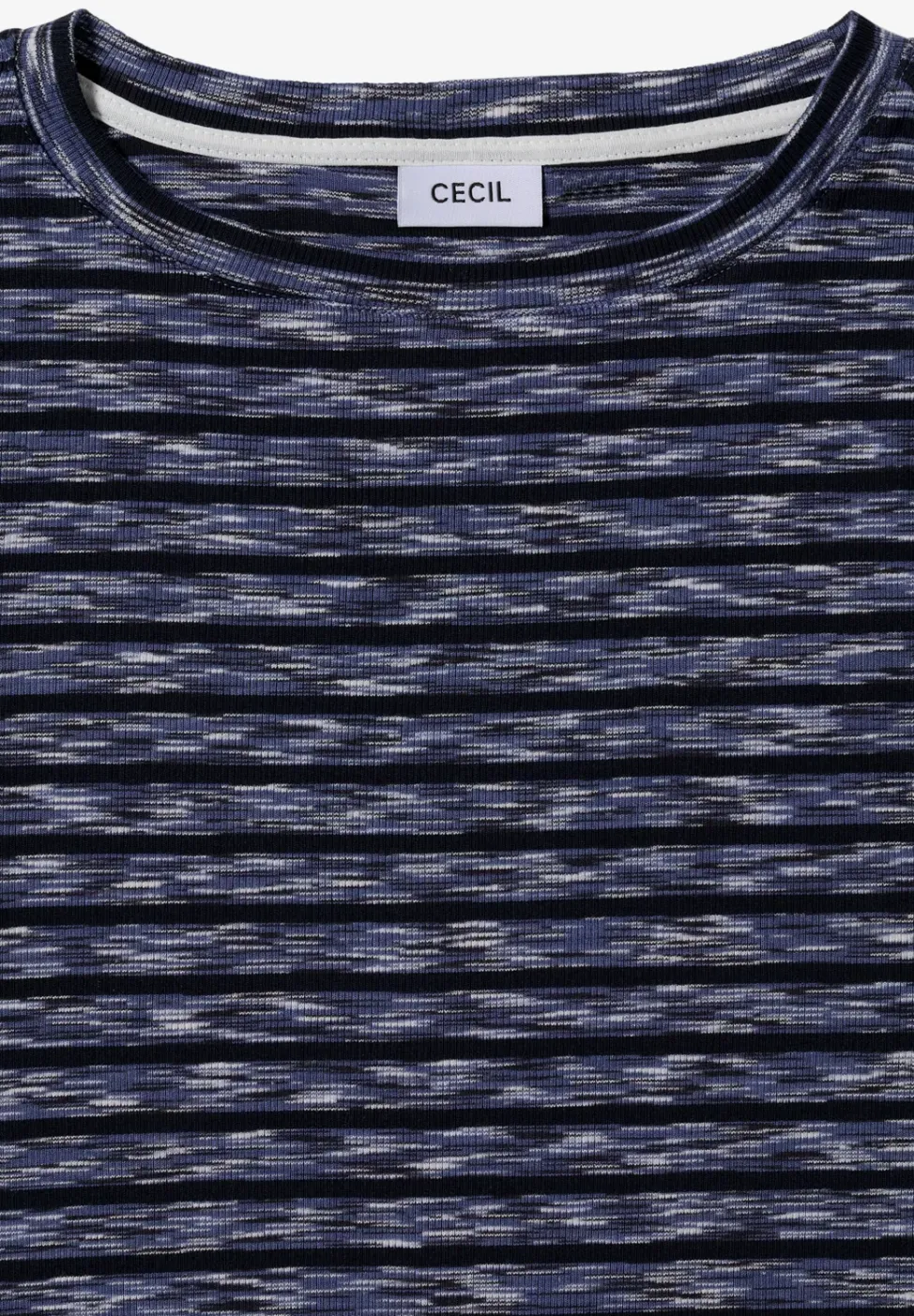 Gestreiftes Ripp-Shirt
