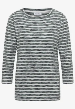 Gestreiftes Ripp-Shirt
