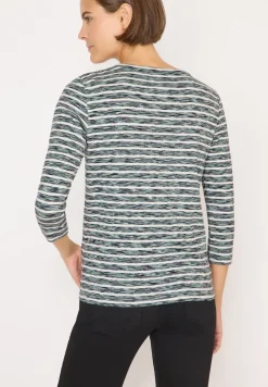 Gestreiftes Ripp-Shirt