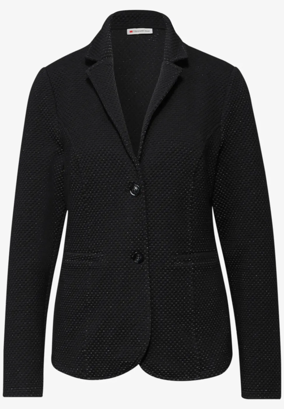 Glitzernder Jacquard Blazer