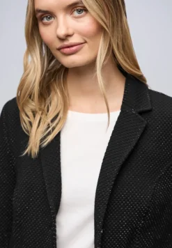 Glitzernder Jacquard Blazer