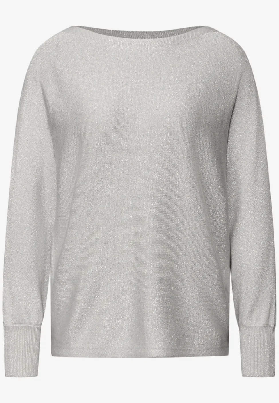 Glitzernder Dolman Pullover
