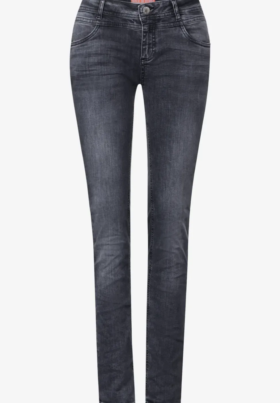 Graue Casual Fit Jeans