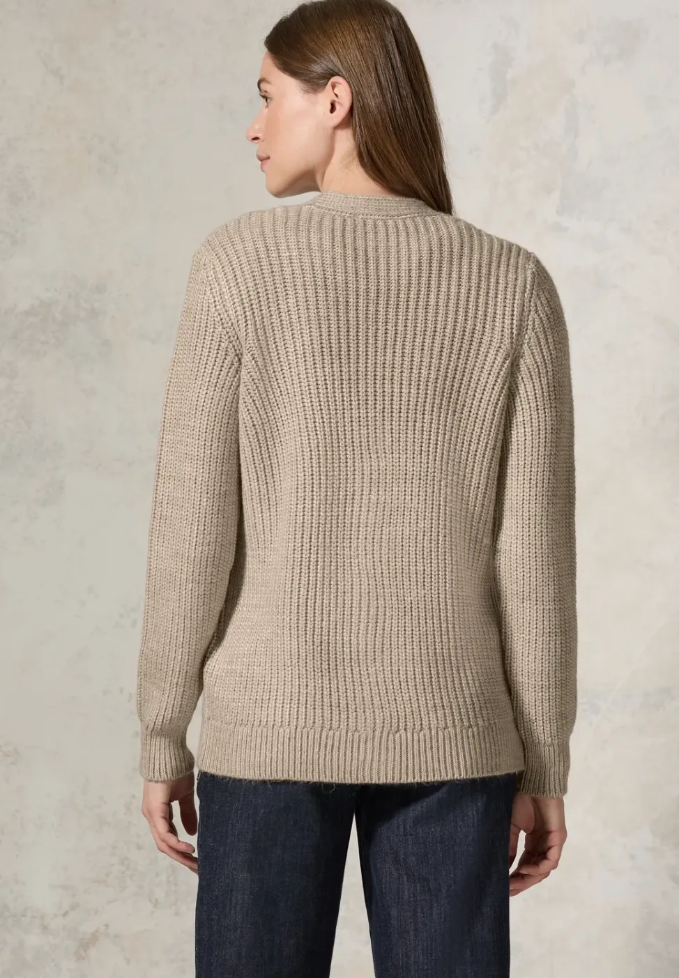 Grobstrick- Cardigan