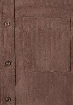 Hemdbluse in Unifarbe