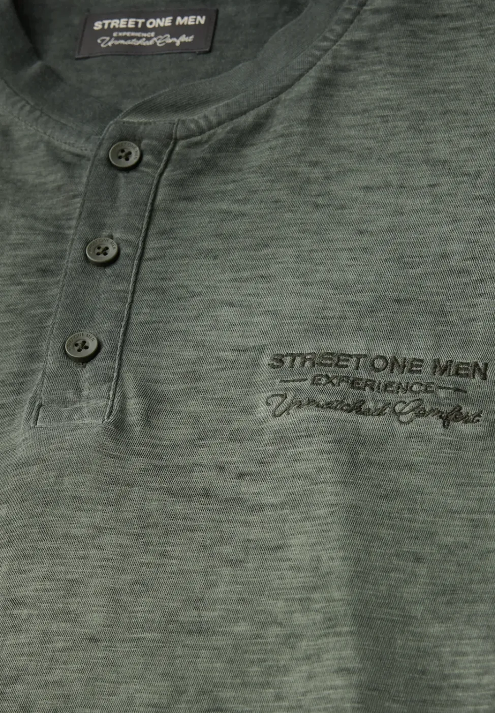 Henley Langarmshirt