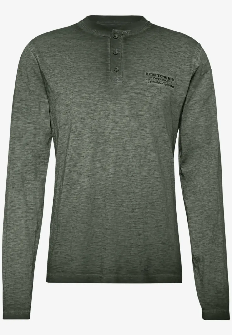 Henley Langarmshirt