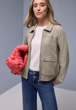 Herringbone Blouson