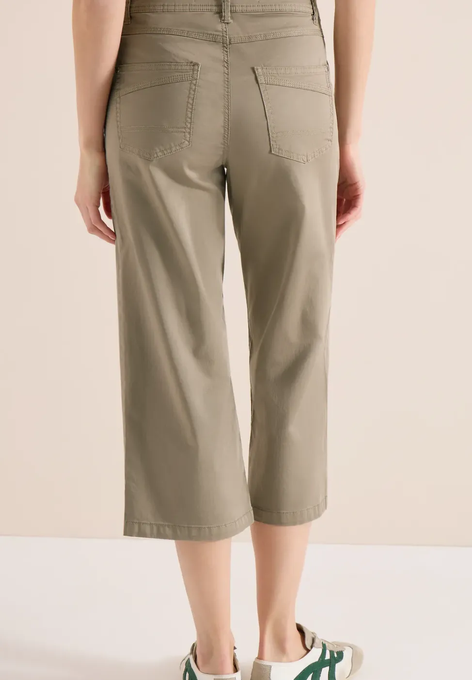 High Waist Flared Leg Hose im Loose Fit