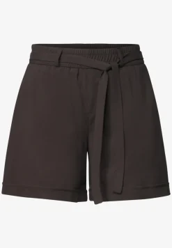 High Waist Shorts mit Gürtel