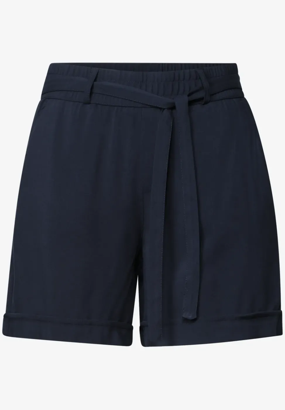 High Waist Shorts mit Gürtel