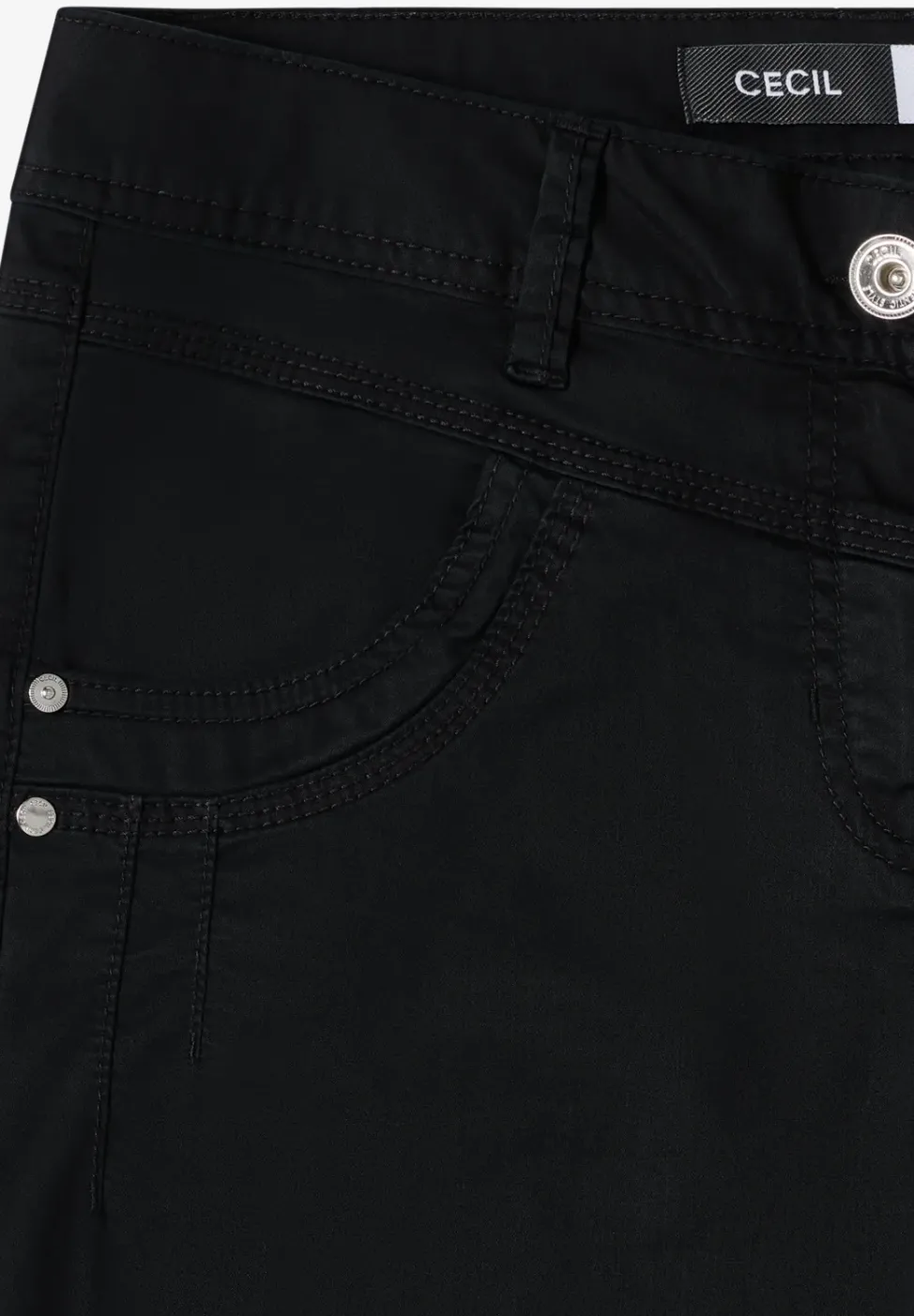 High Waist Wide Leg Hose im Loose Fit