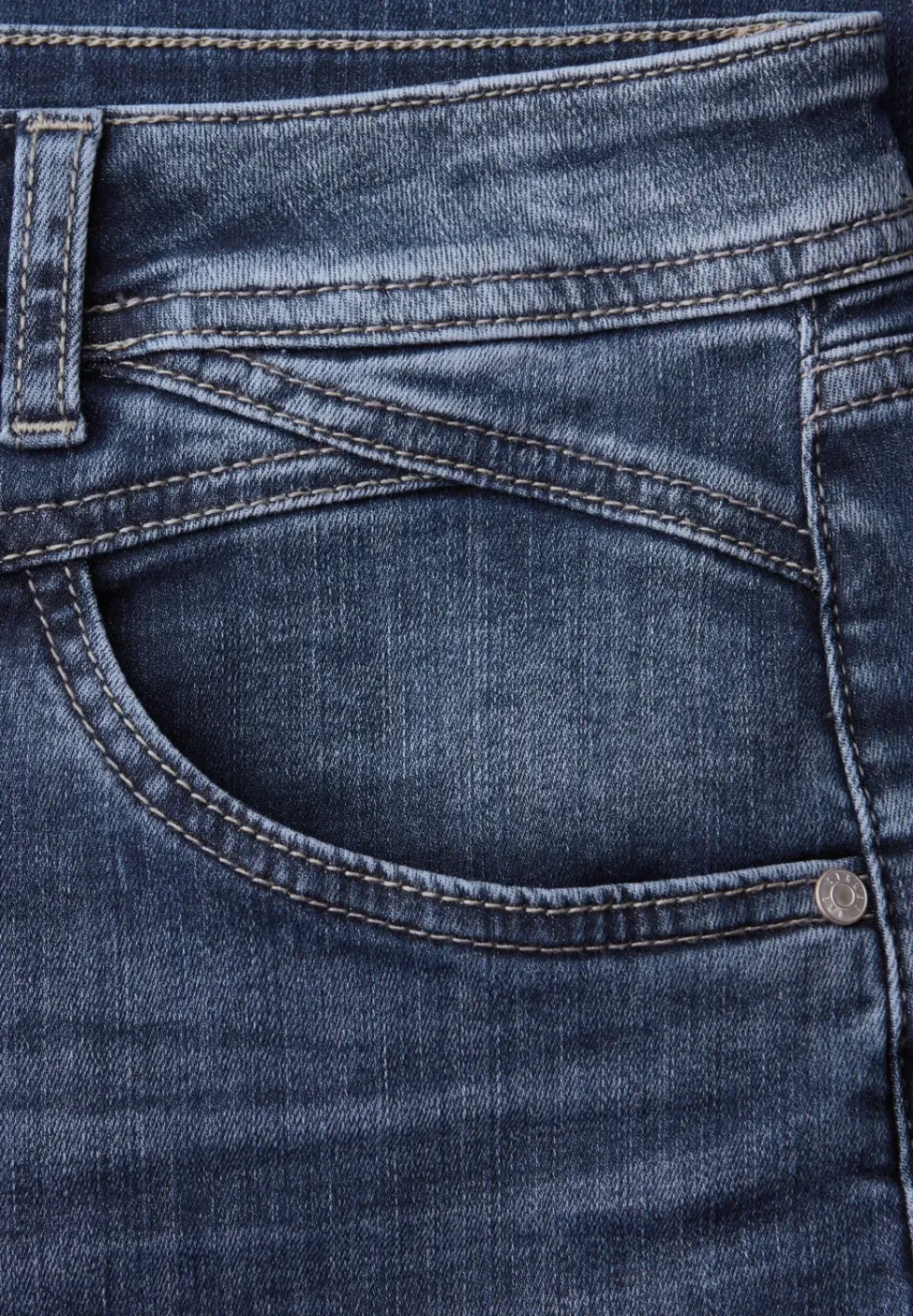 High Waist Wide Leg Jeans im Loose Fit