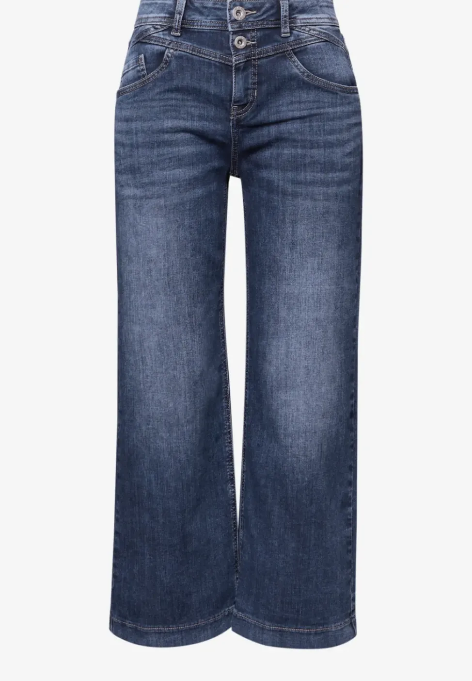 High Waist Wide Leg Jeans im Loose Fit