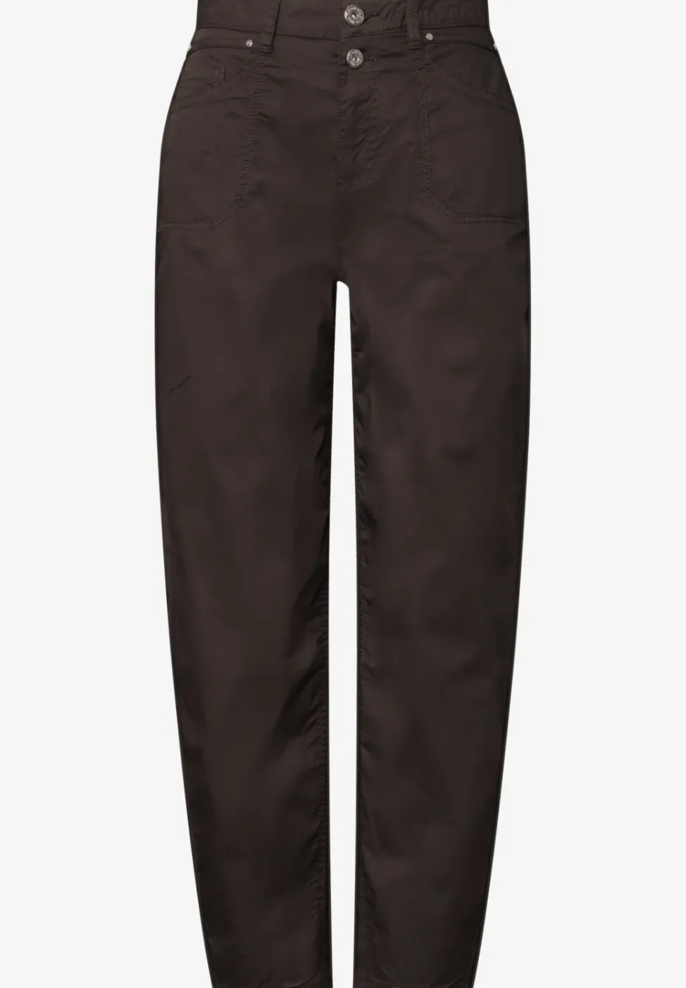 High Waist Barrel Leg Hose