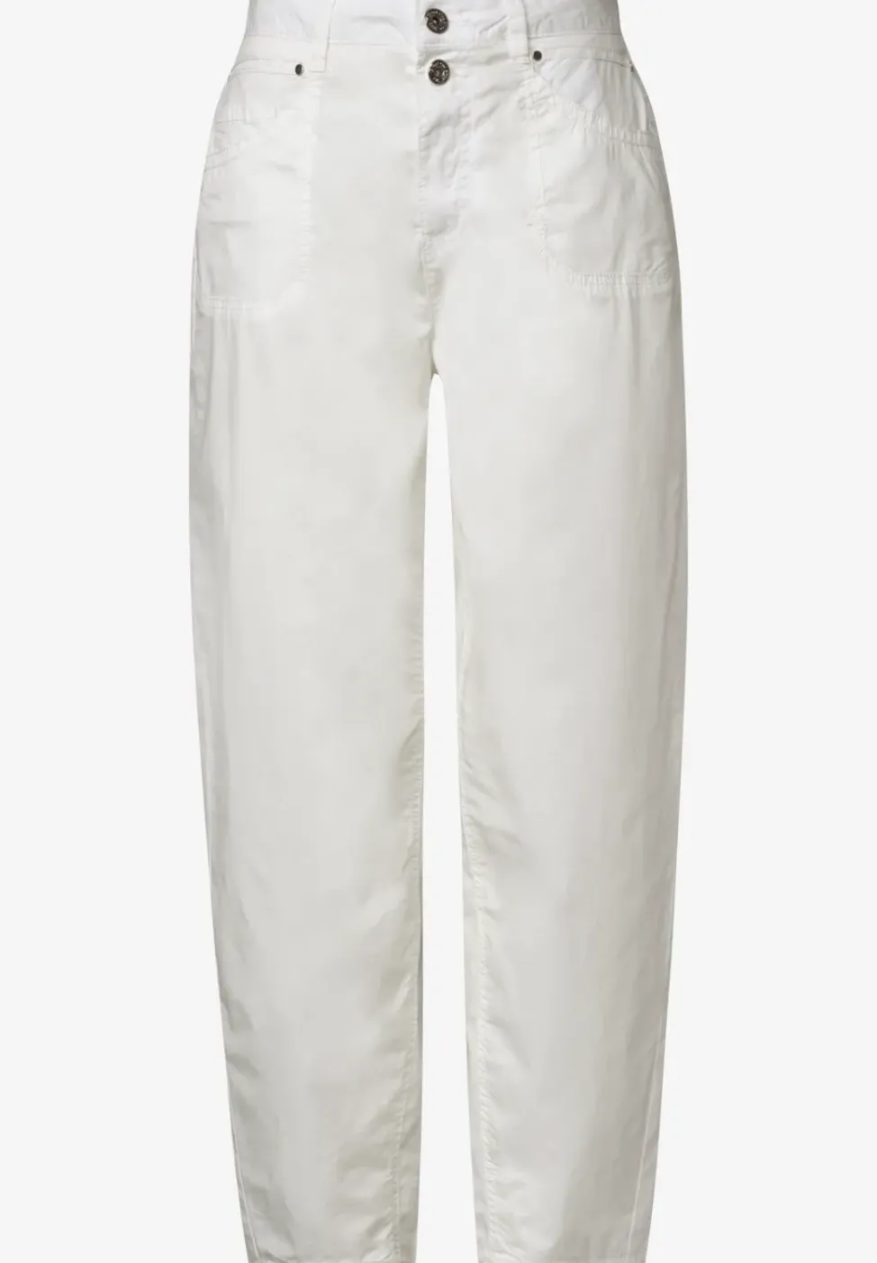 High Waist Barrel Leg Hose