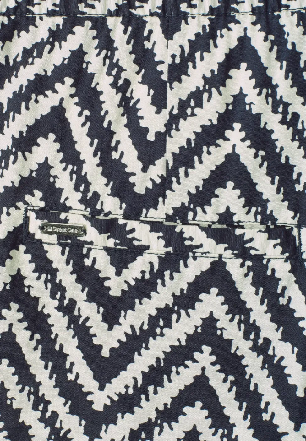 High Waist Shorts im Loose Fit mit Print