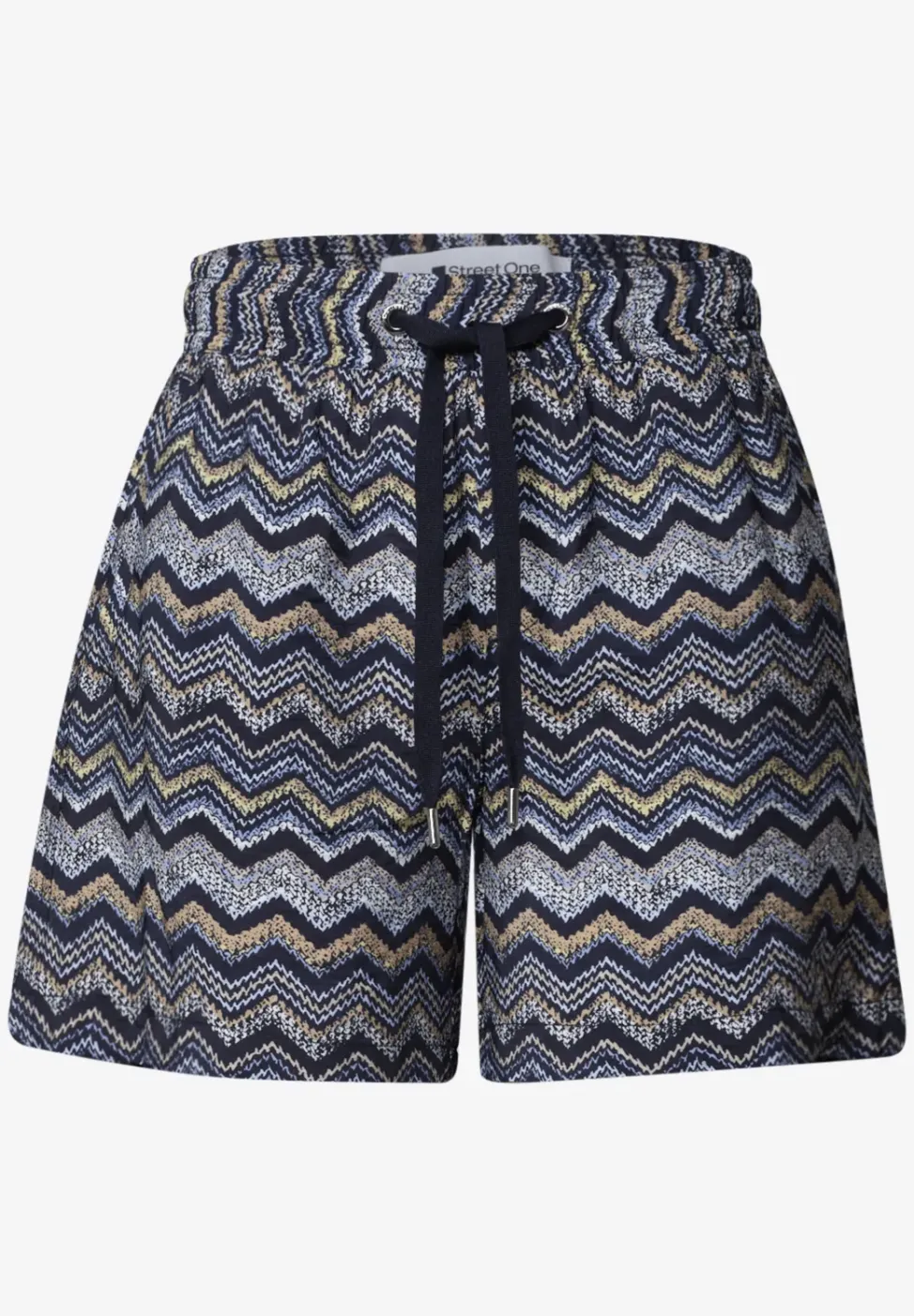 High Waist Shorts im Loose Fit mit Print