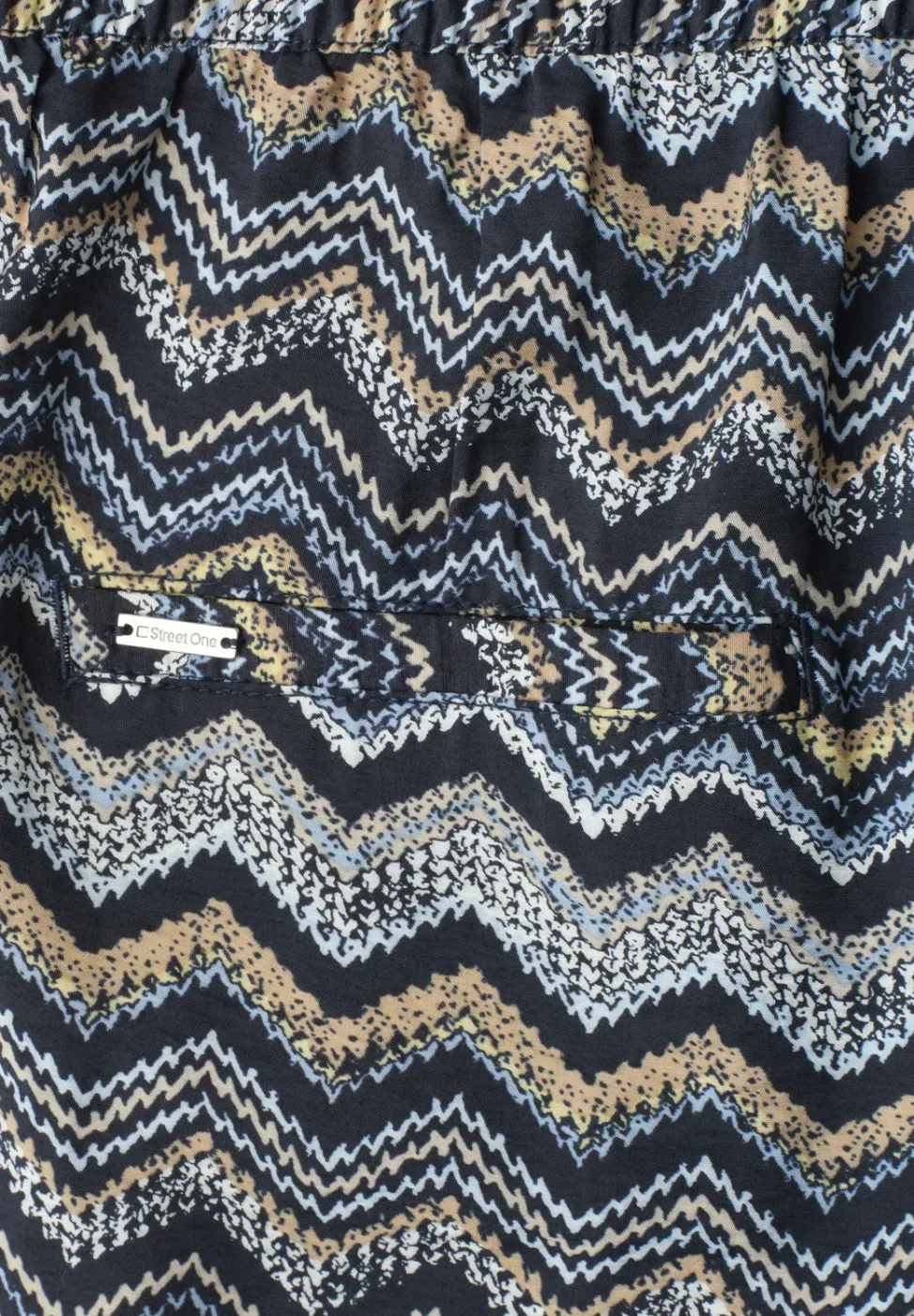 High Waist Shorts im Loose Fit mit Print