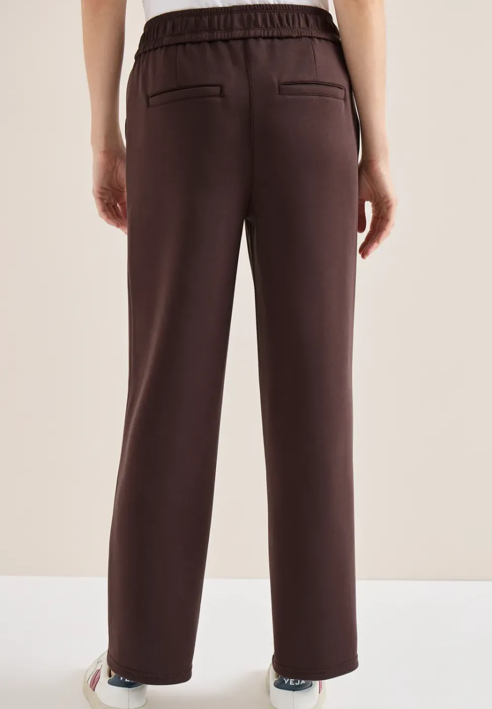 High Waist Straight Leg Hose