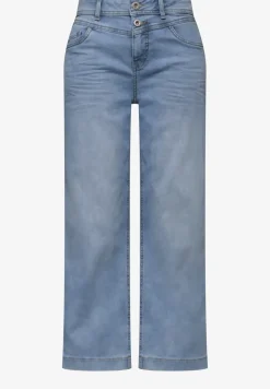 High Waist Wide Leg Jeans im Loose Fit