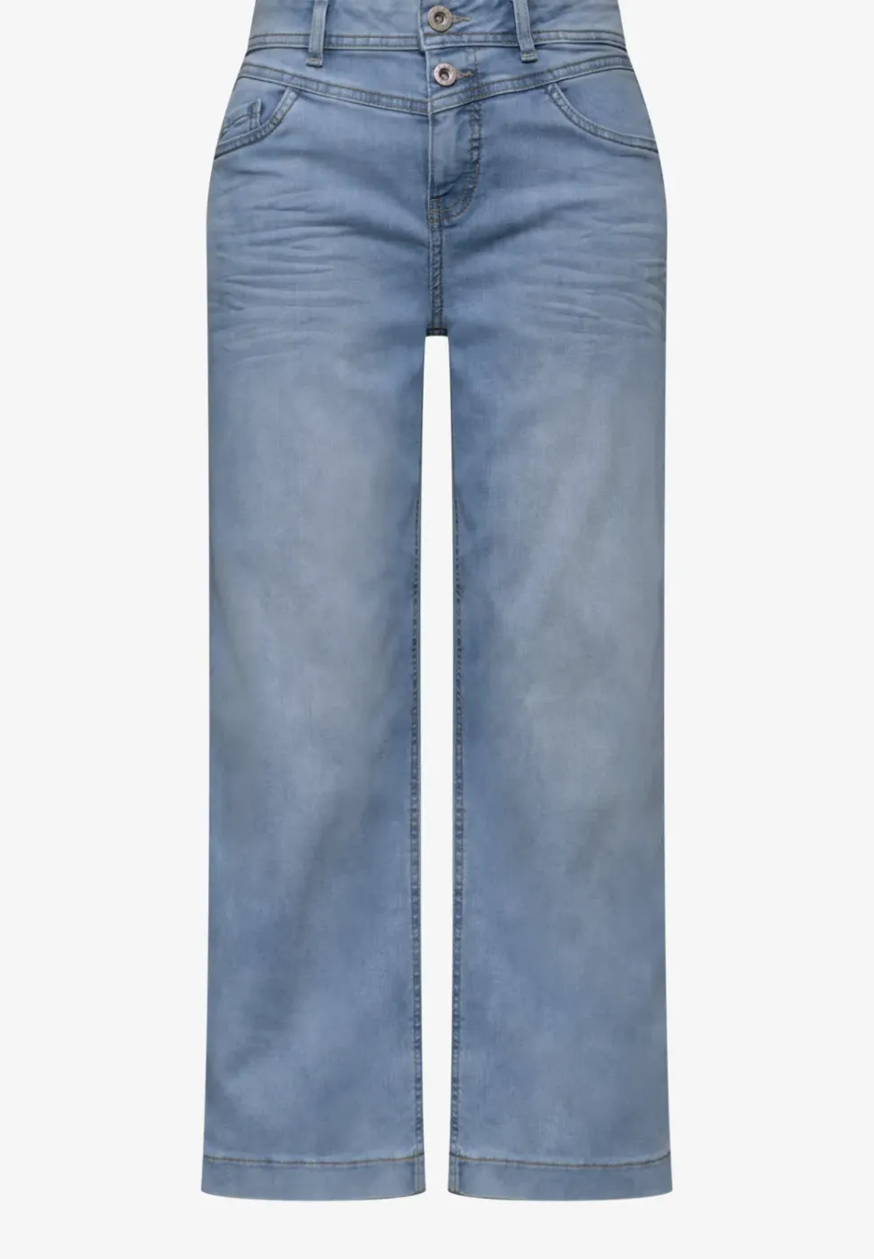 High Waist Wide Leg Jeans im Loose Fit