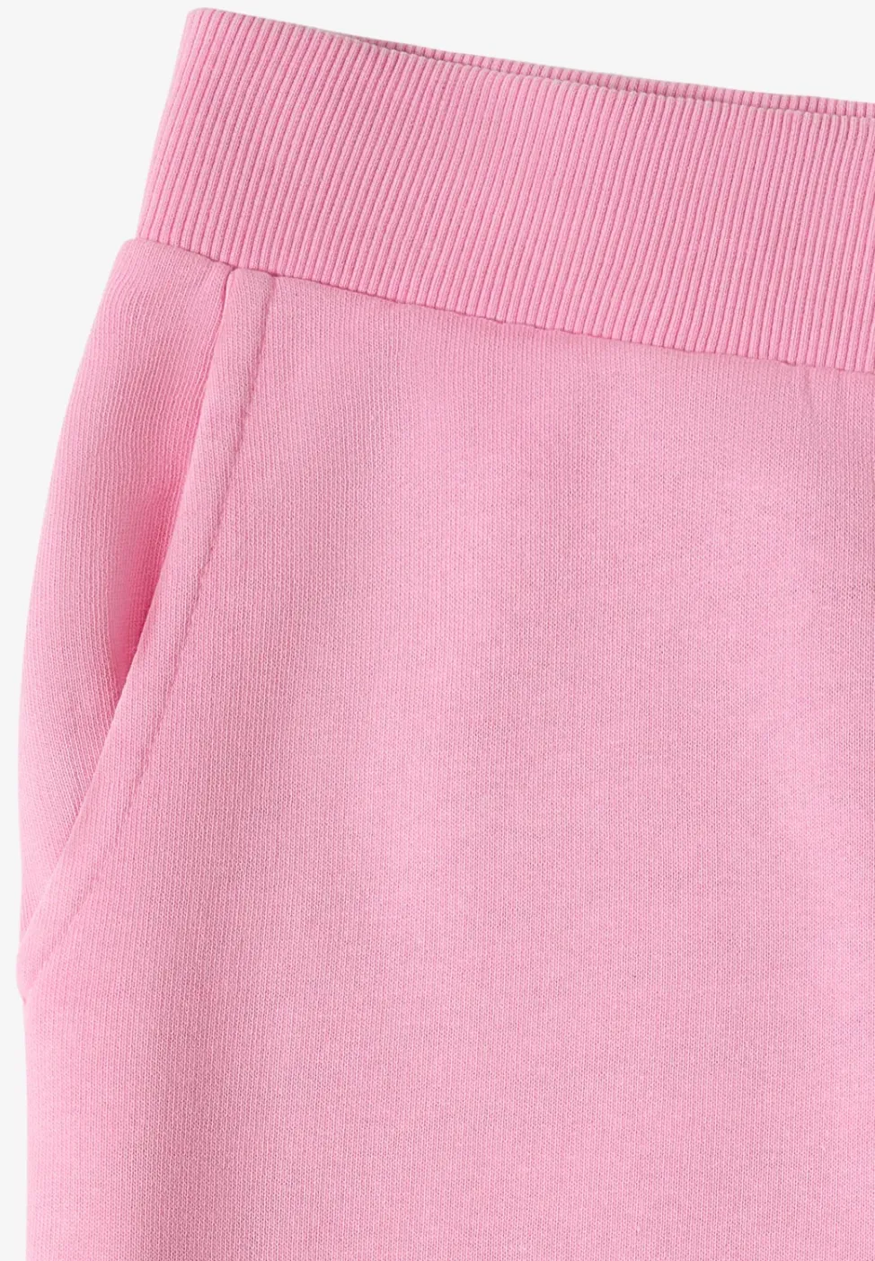 High Waist Wide Leg Sweathose im Washed-Look