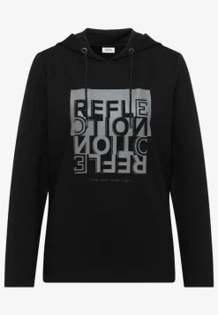 Hoodie Shirt mit Folienprint