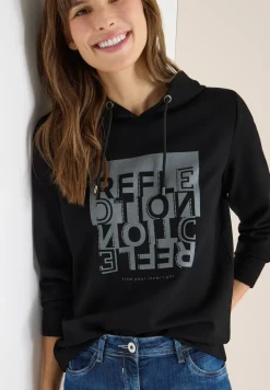 Hoodie Shirt mit Folienprint