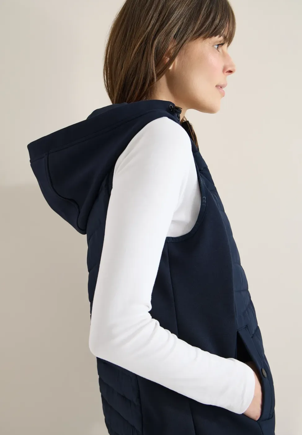 Hoodie Weste
