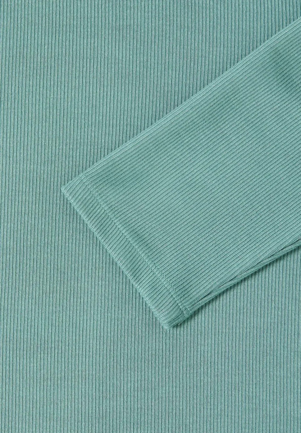 Hoodie Shirt in Rippstruktur