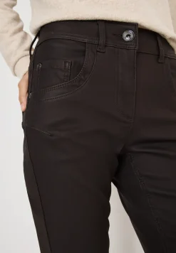 Hose im Leder-Look
