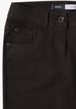 Hose im Leder-Look