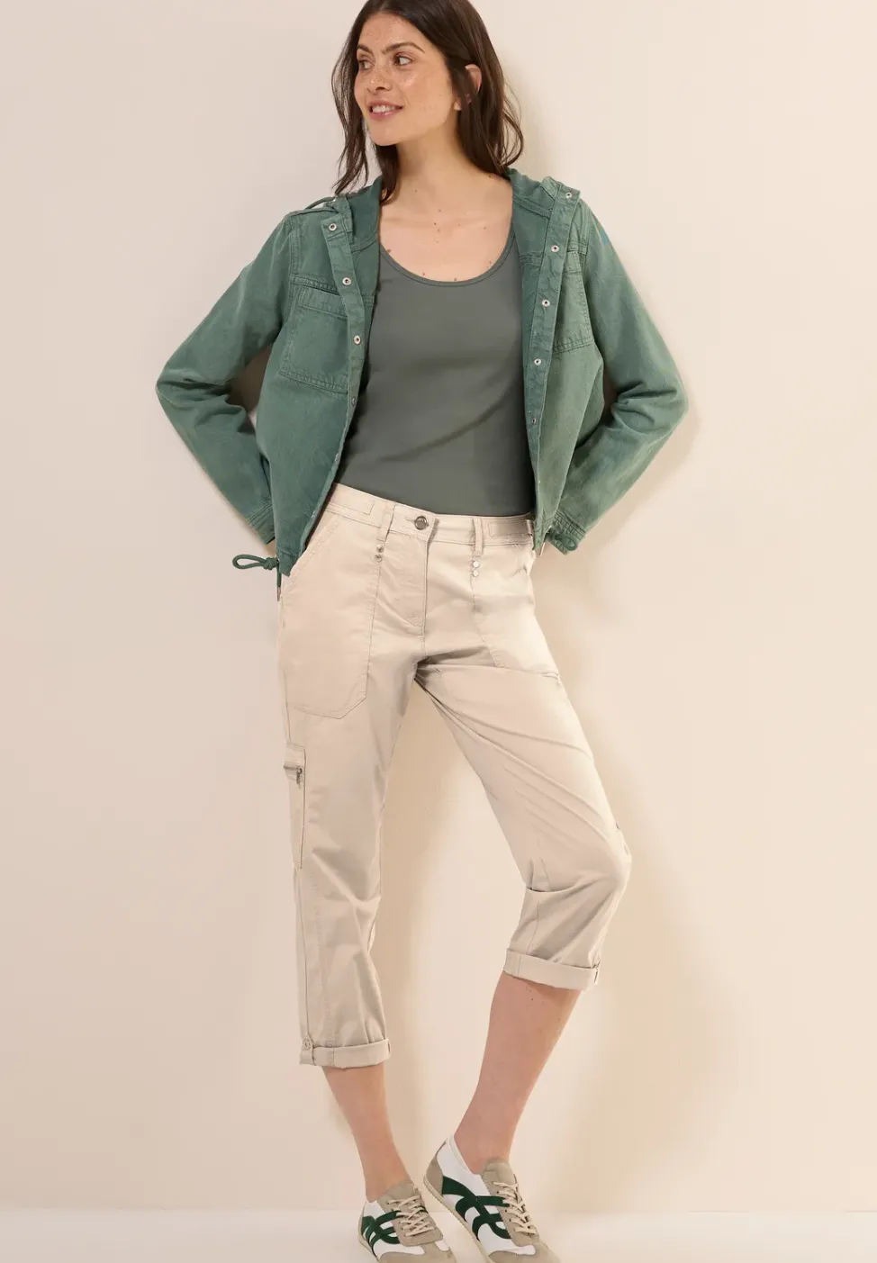 7/8-Hose im Cargo-Look