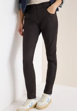 Hose im Leder-Look