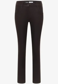 Hose im Leder-Look