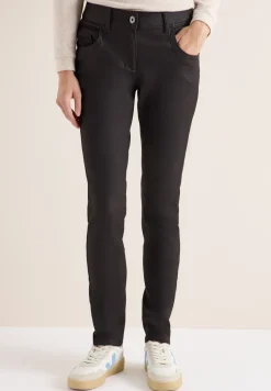 Hose im Leder-Look