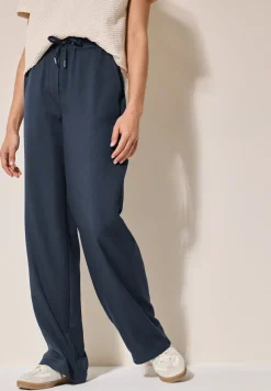 Hose mit Melange-Effekt