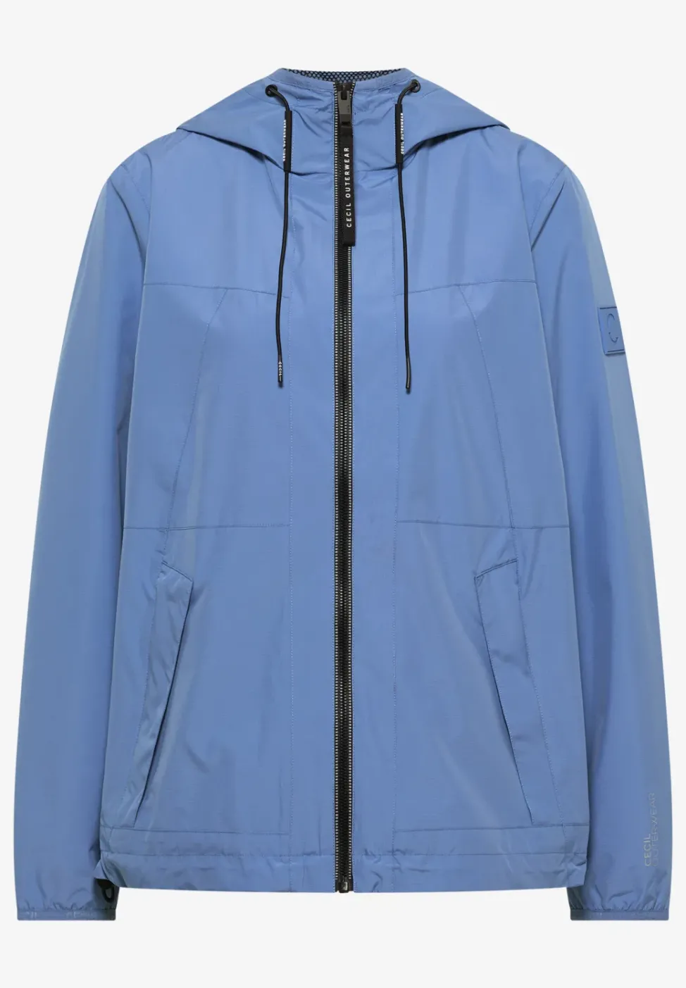 Jacke mit Kapuze und Tunnelzug