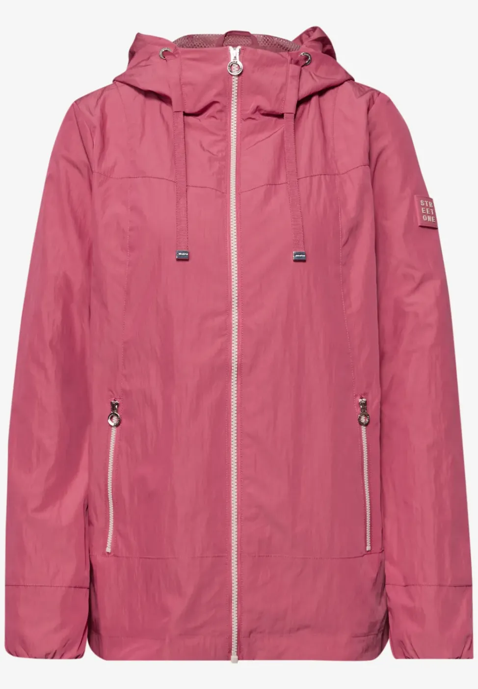 Jacke mit Kapuze und Zipper