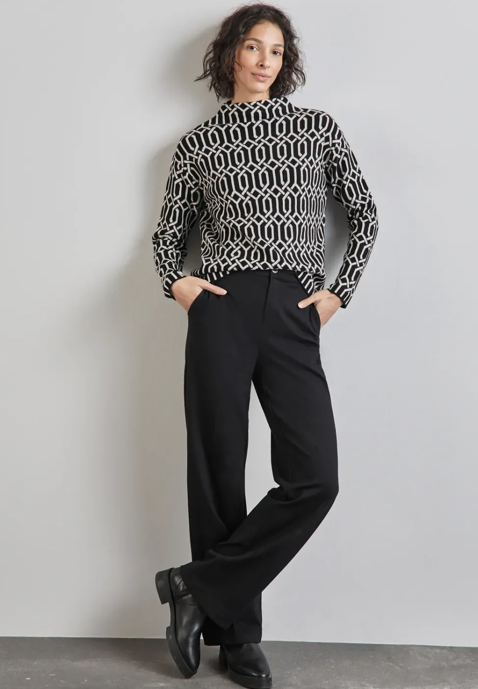 Jaquard Pullover