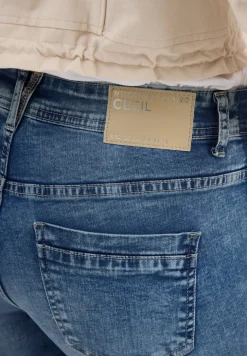 Jeans mit Galonstreifen