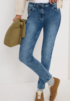 Jeans mit Galonstreifen