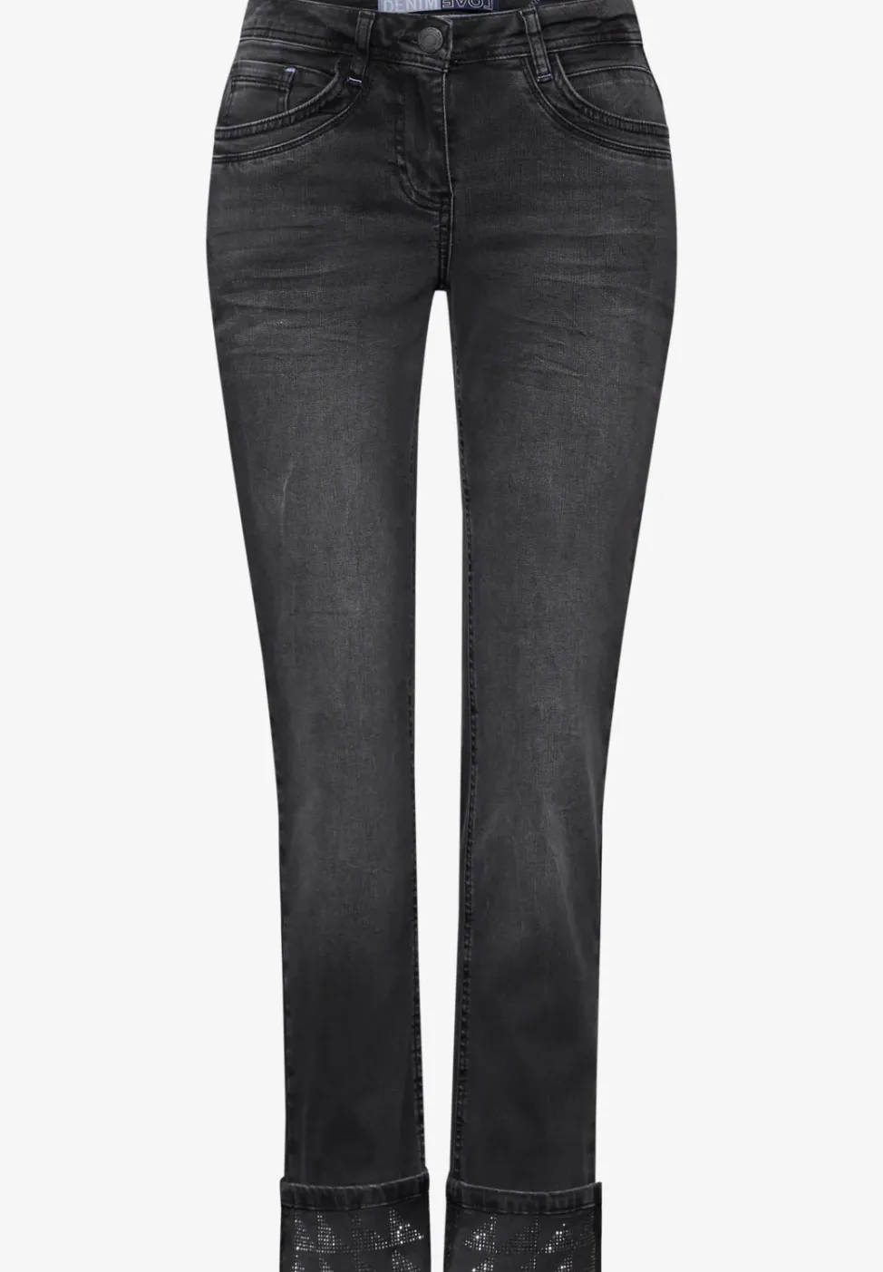 Jeans mit Turn-Up